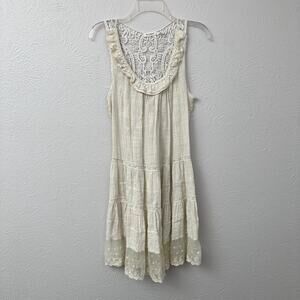 Blu Pepper Shabby Chic Off White Dress